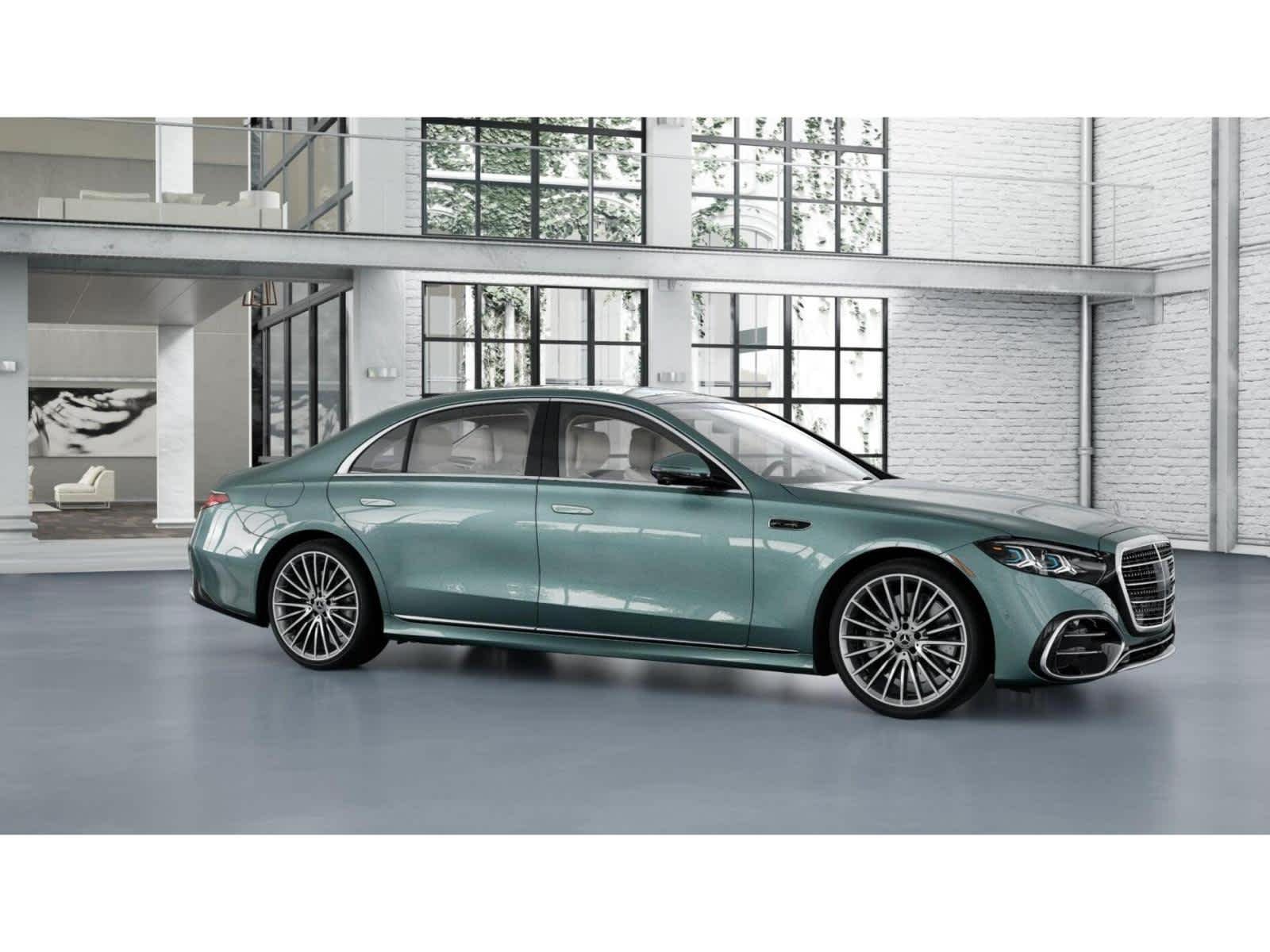New 2027 Verde Silver Metallic Mercedes-Benz S 500 image 12