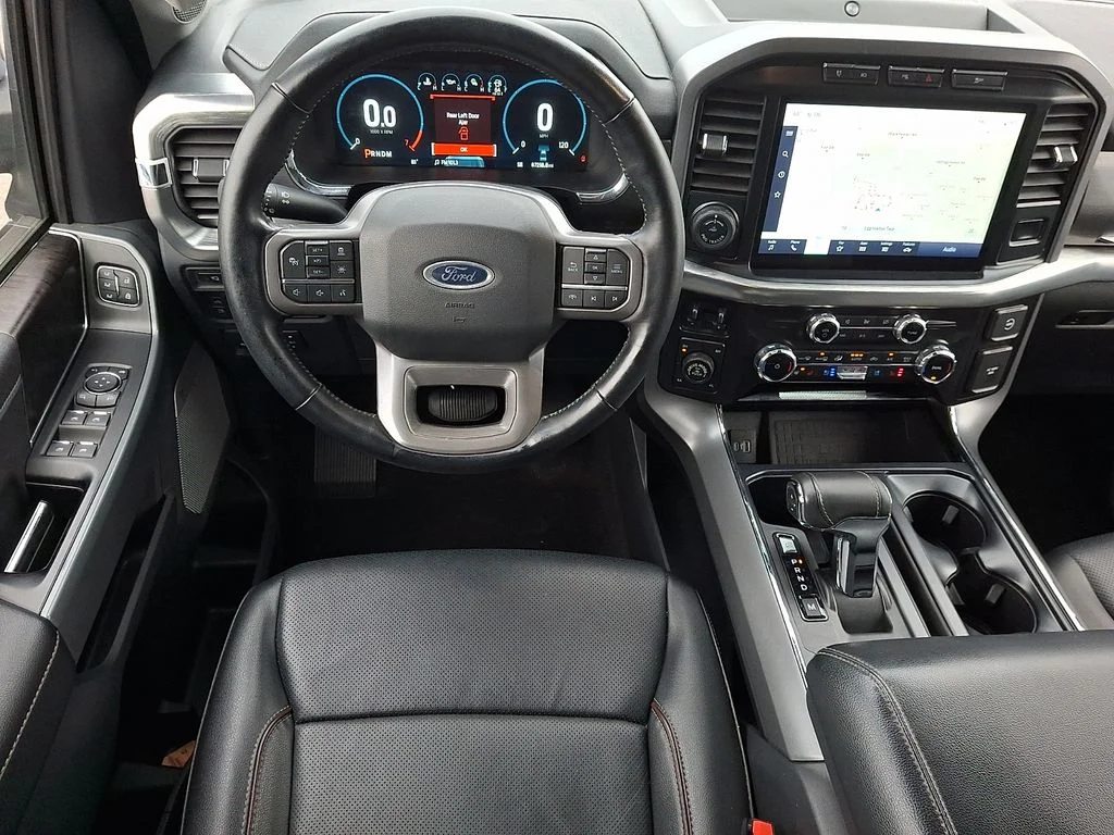 Certified Used 2022 Black Metallic Ford Lariat image 13