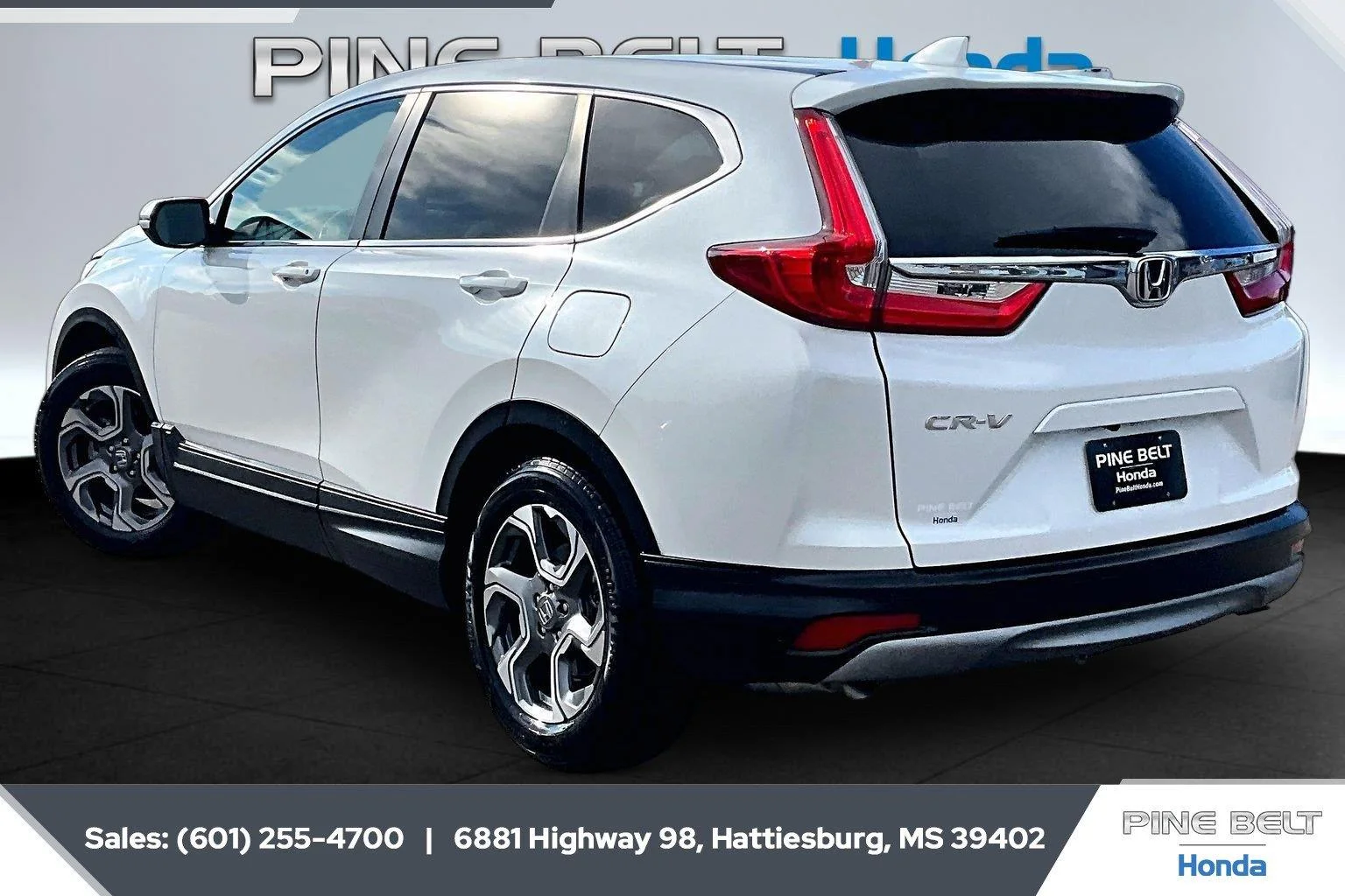 Used 2019 Platinum White Pearl Honda EX-L image 2