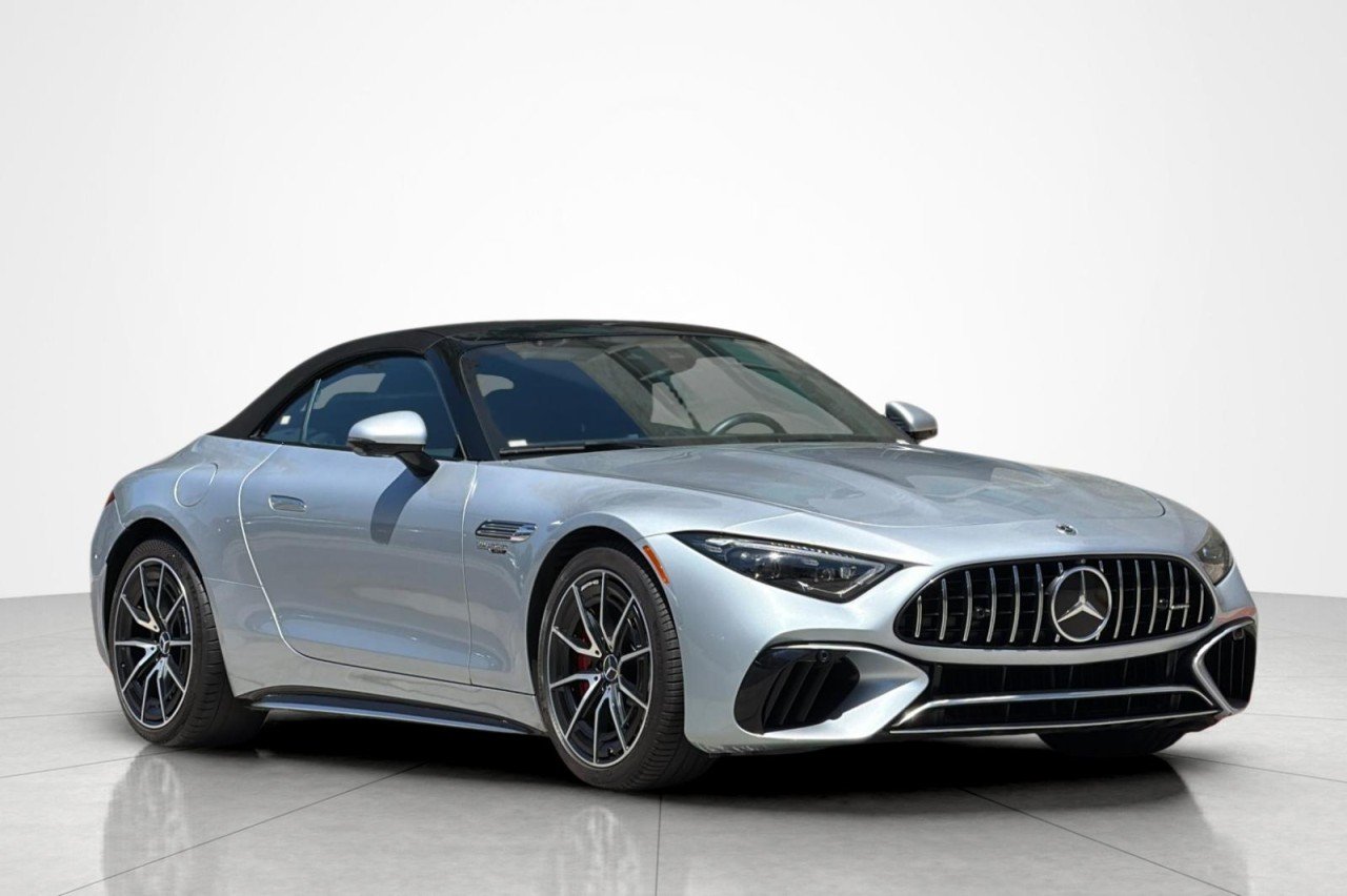 Certified Used 2022 Cirrus Silver Metallic Mercedes-Benz AMG® SL 55 image 9