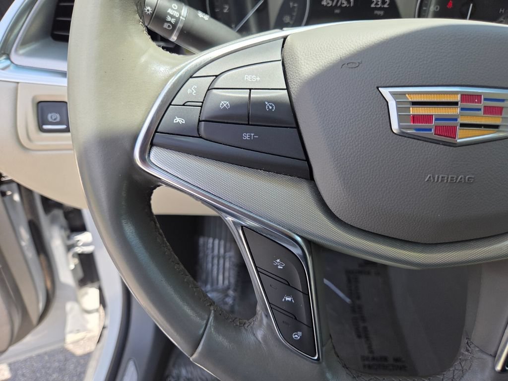 Used 2023 Crystal White Tricoat Cadillac AWD Premium Luxury image 34