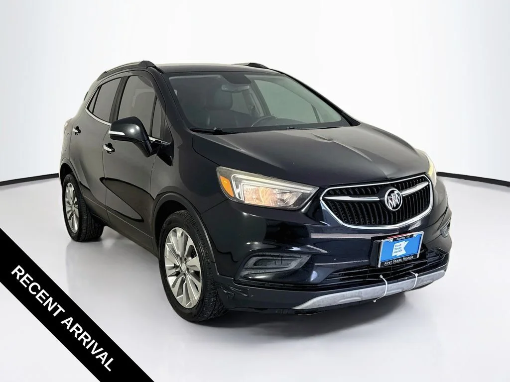 Used 2018 Ebony Twilight Metallic Buick Preferred image 1