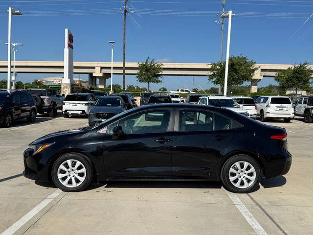 Certified Used 2024 MIDNIGHT BLACK METAL Toyota LE image 7