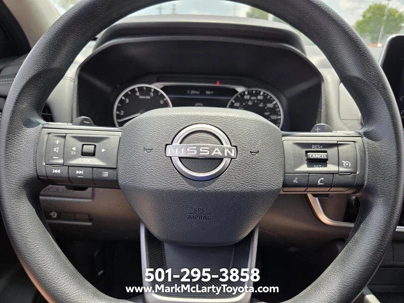Used 2025 Super Black NISSAN AWD S image 20