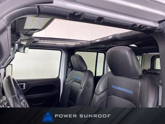 Used 2022 White Jeep Unlimited Rubicon 4xe image 2