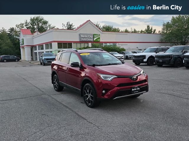 Used 2018 Red Toyota SE image 1