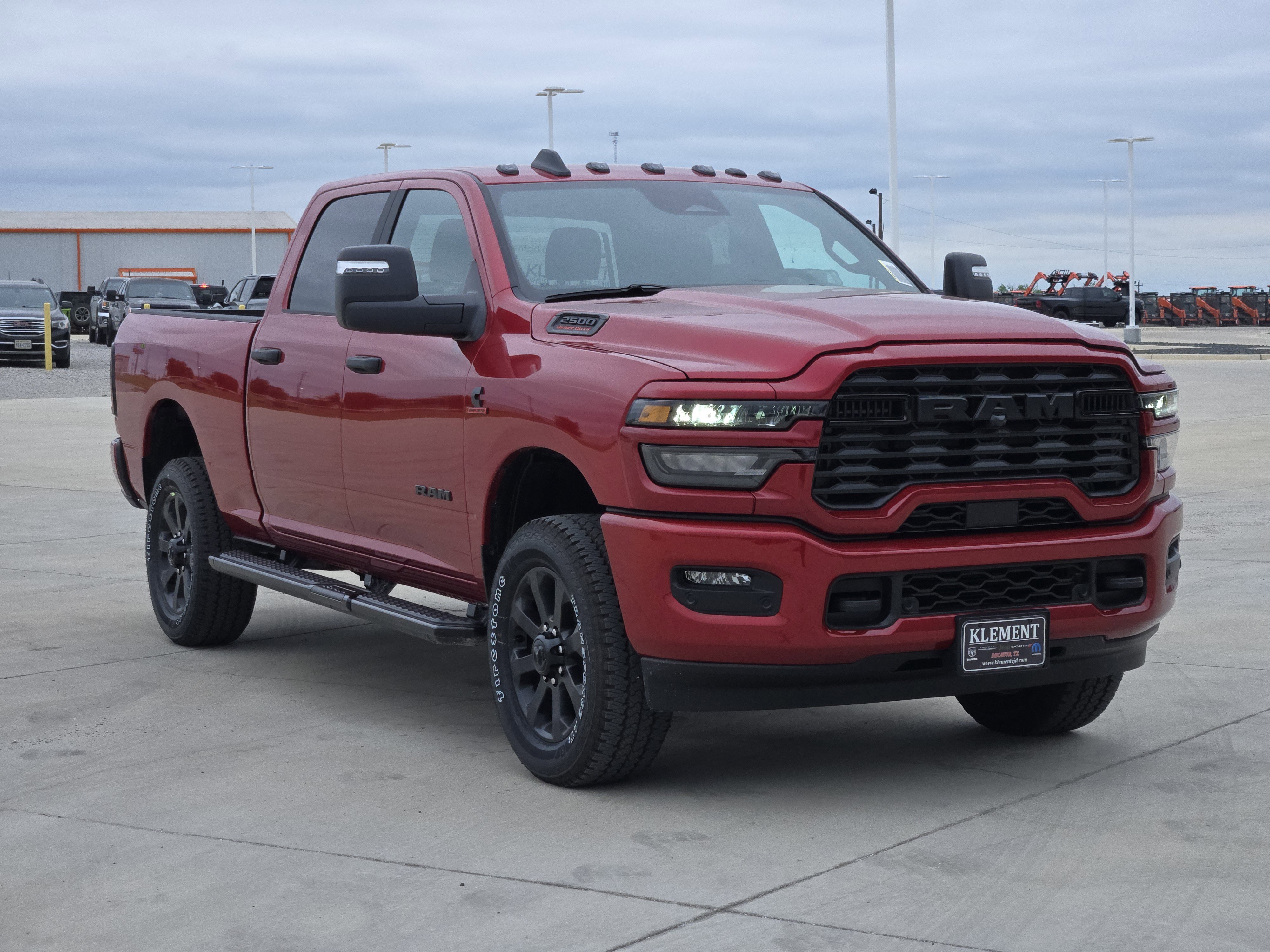New 2026 Molten Red Pearlcoat RAM Lone Star image 3