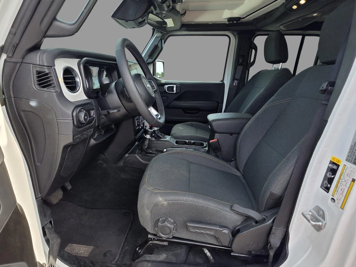Used 2026 Bright White Clearcoat Jeep Sahara image 19