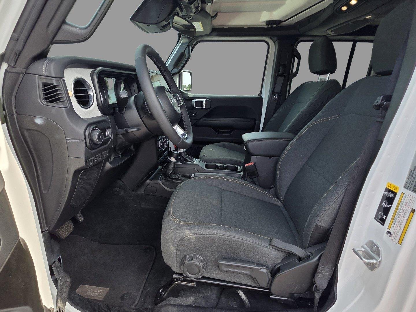 Used 2026 Bright White Clearcoat Jeep Sahara image 19