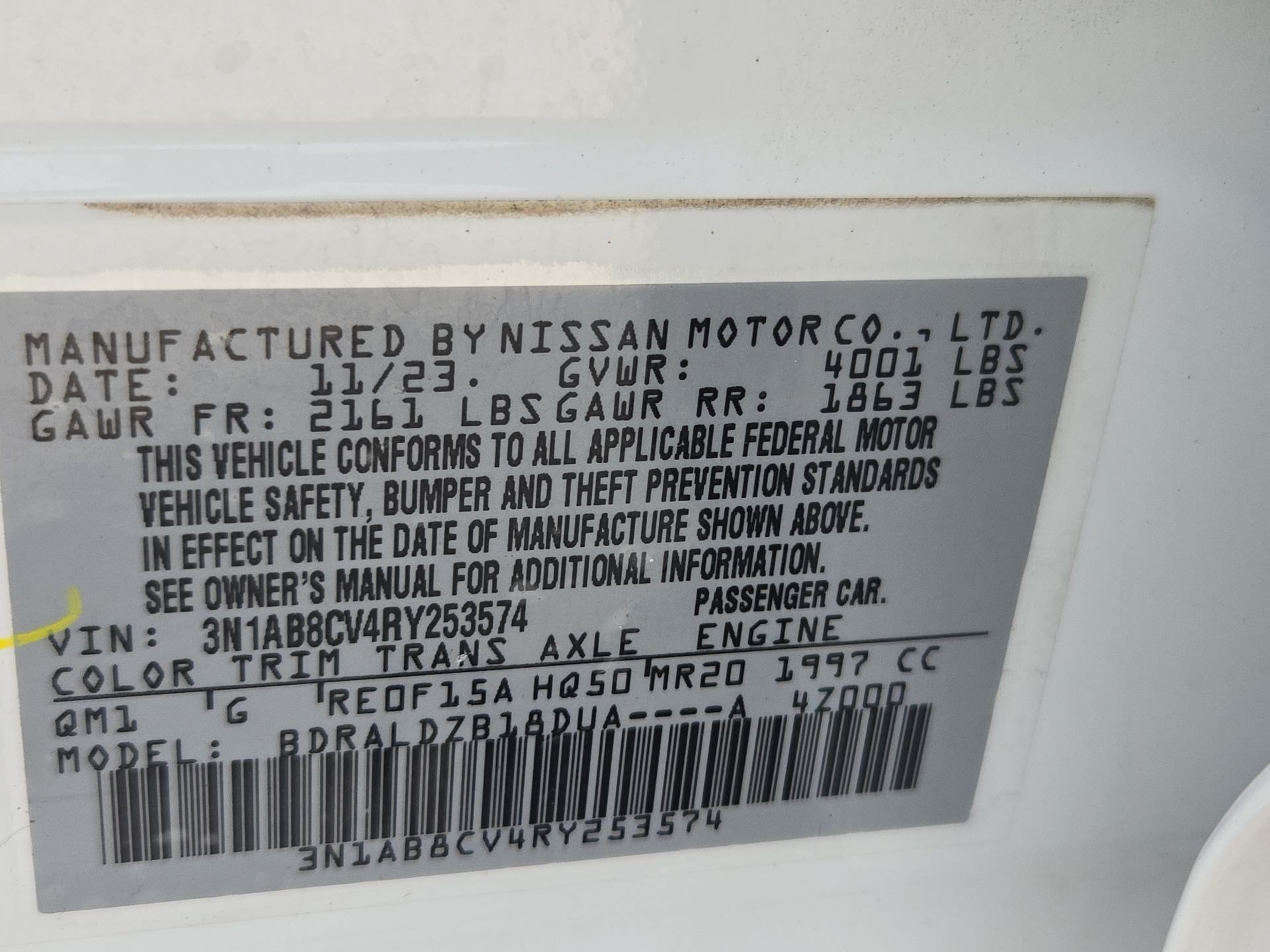 Used 2024 Fresh Powder Nissan SV image 33