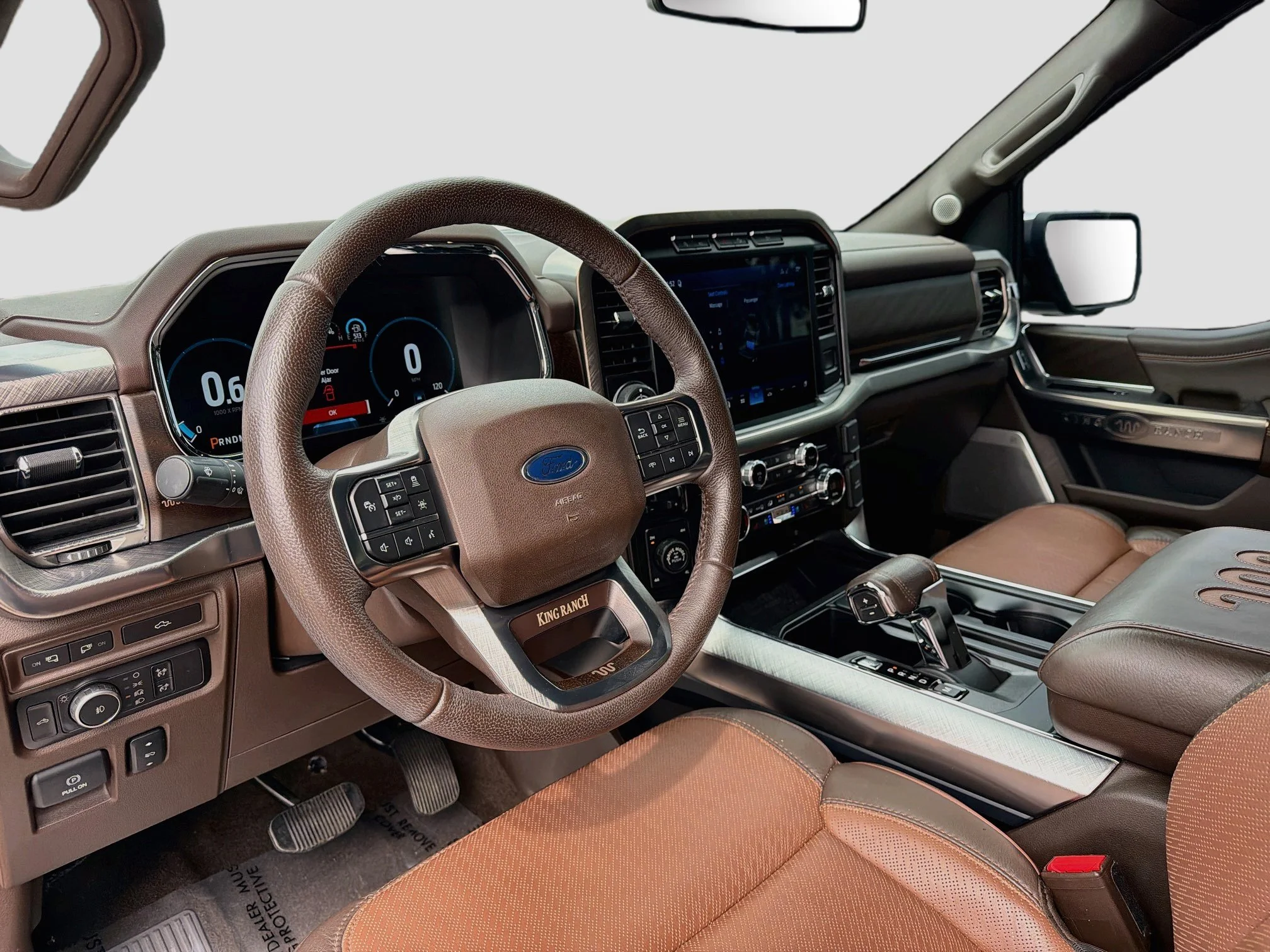 Used 2021 Agate Black Metallic Ford King Ranch image 23