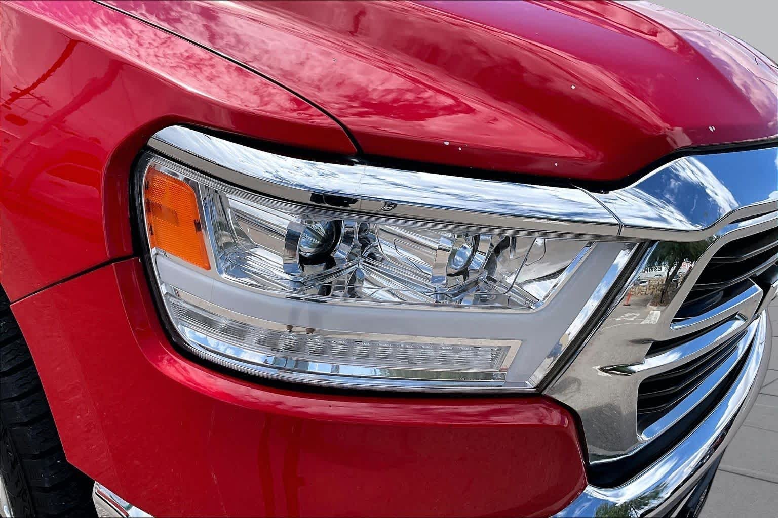 Used 2020 Flame Red Clearcoat Ram Lone Star image 25