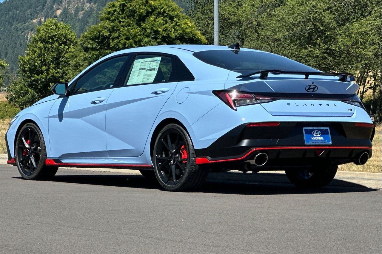 New 2026 Blue Hyundai Sedan image 5