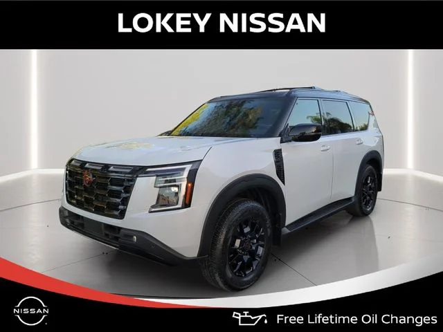 New 2026 Aspen White TriCoat / Super Black Two-tone Nissan PRO-4X® image 1