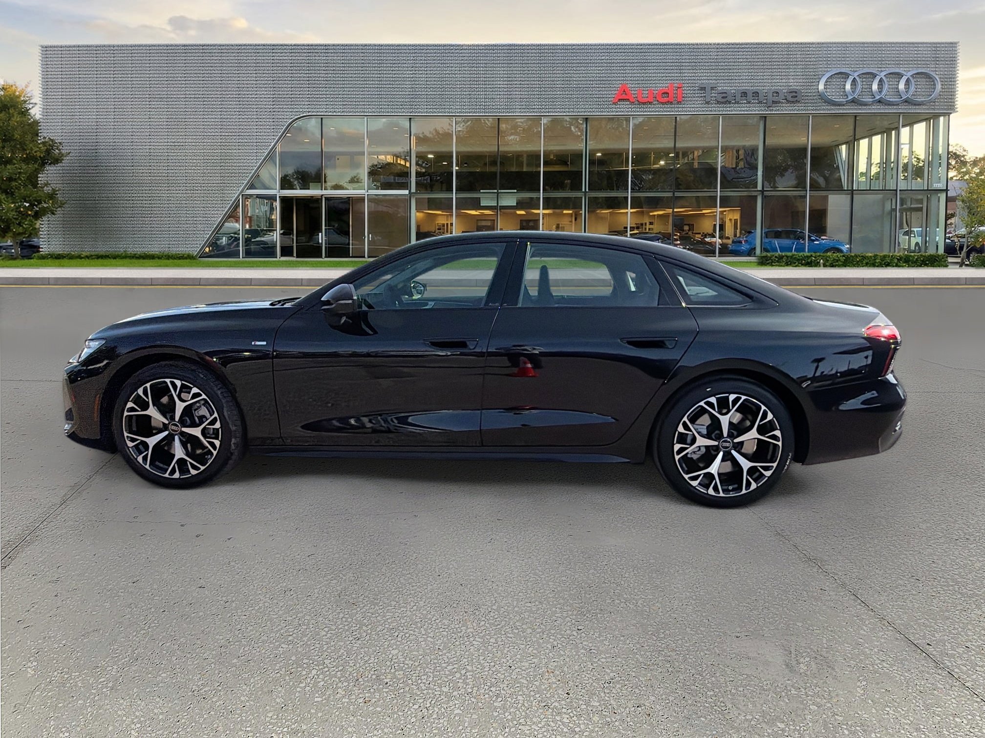 New 2026 Mythos Black Metallic Audi Premium Plus image 6