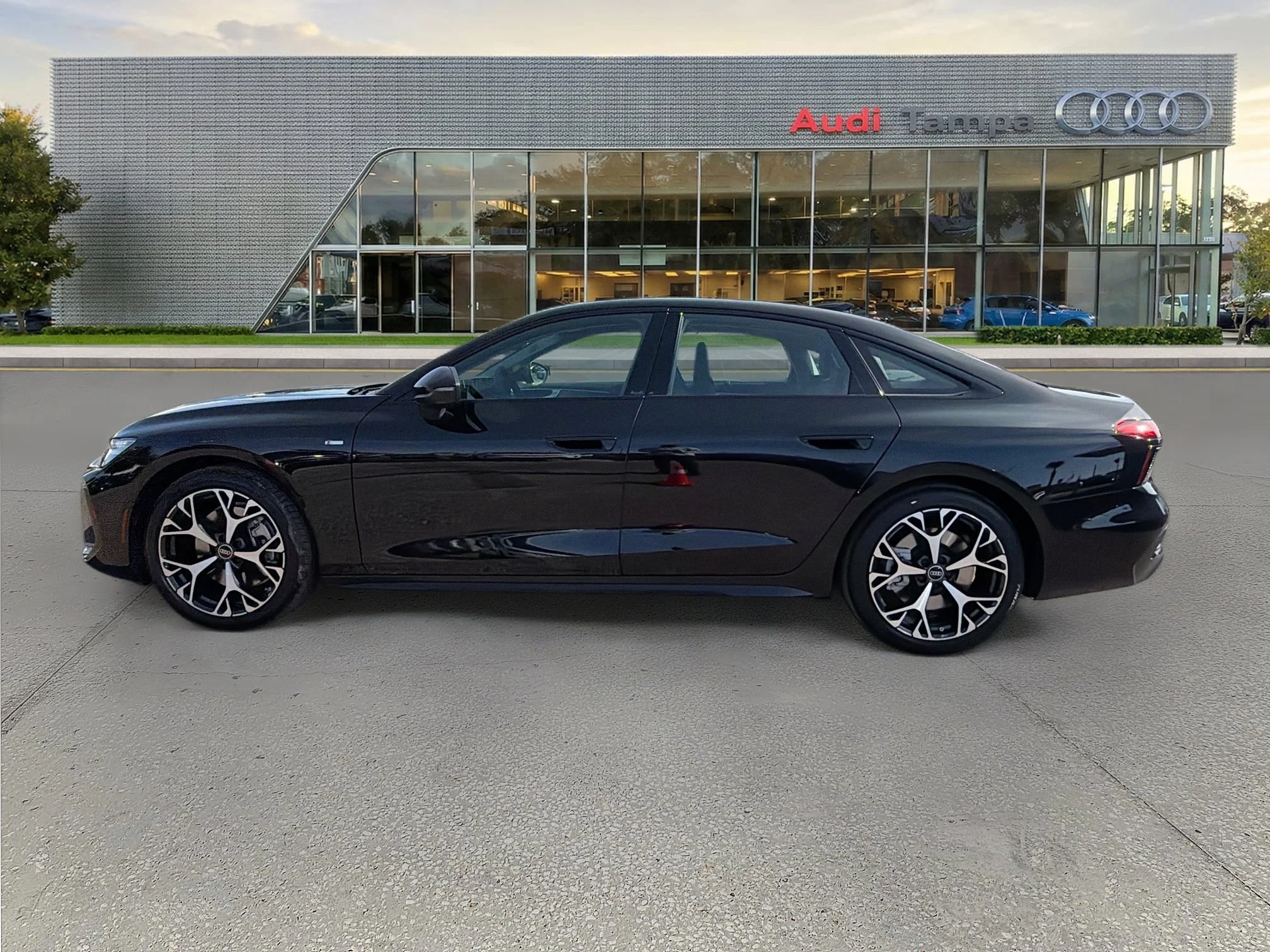 New 2026 Mythos Black Metallic Audi Premium Plus image 6