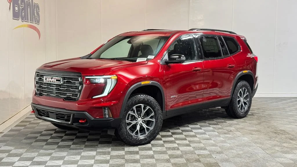 New 2027 Volcanic Red Tintcoat GMC AT4 image 2