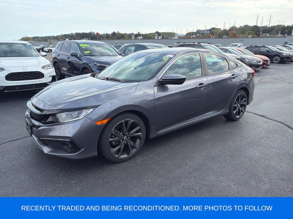 Used 2021 Gray Honda Sport image 2