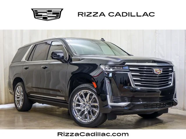 Used 2021 Black Cadillac Premium Luxury Platinum image 1