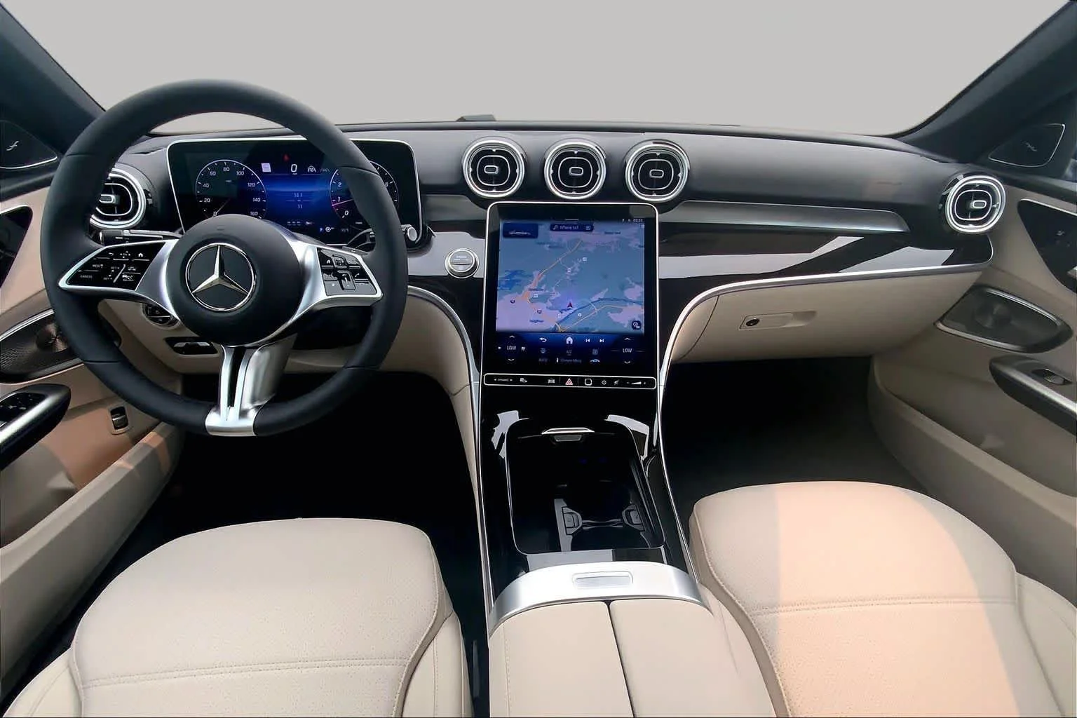 New 2026 Graphite Grey Metallic Mercedes-Benz C 300 image 8