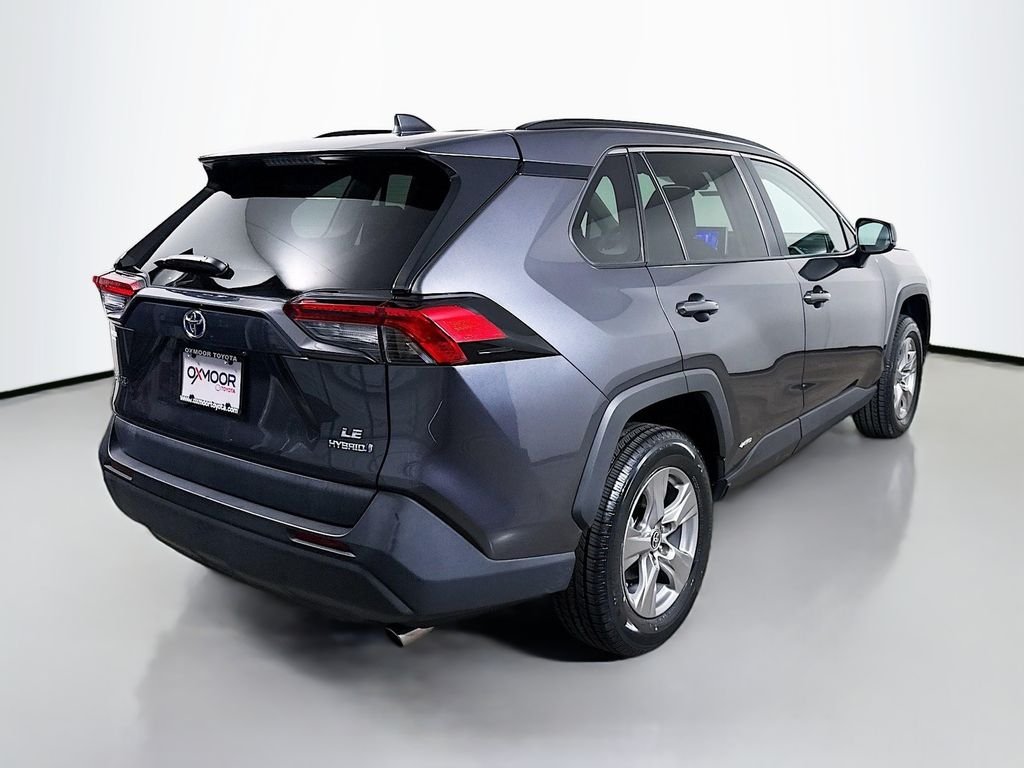 Used 2024 Magnetic Gray Metallic Toyota Hybrid LE image 7