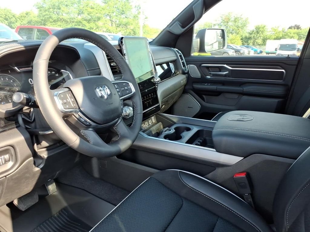 New 2026 Forged Blue Metallic Exterior Paint RAM Laramie image 9