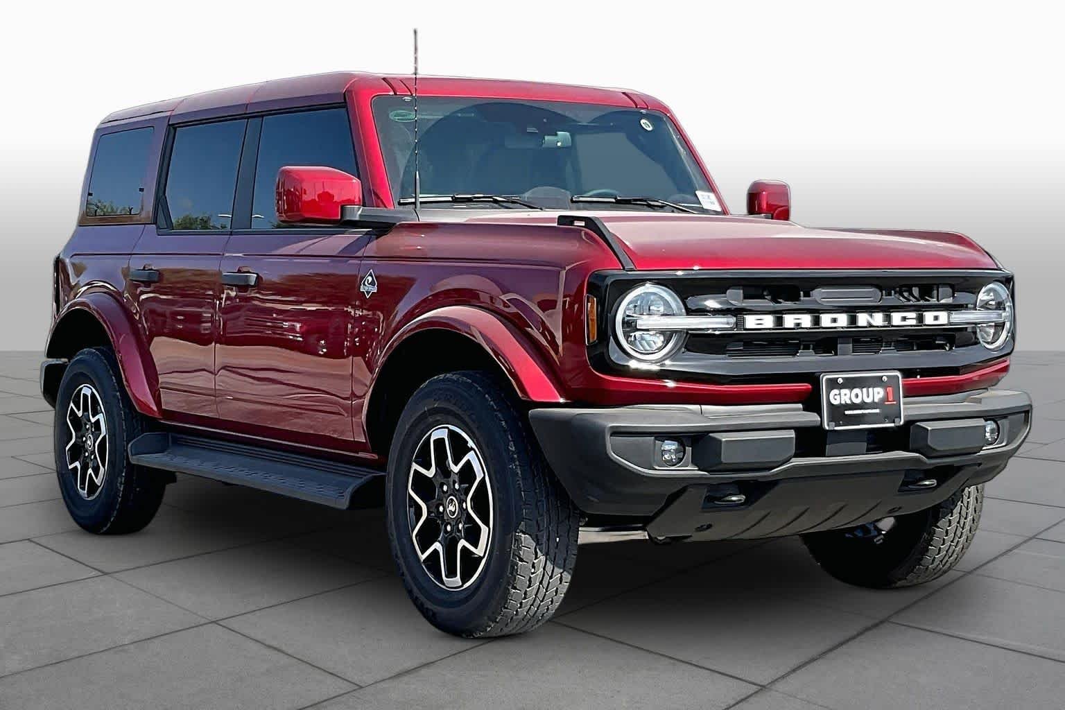 New 2026 Ruby Red Metallic Tinted Clearcoat Ford Outer Banks image 2