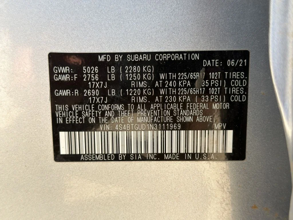 Used 2022 Ice Silver Metallic Subaru Wilderness image 29