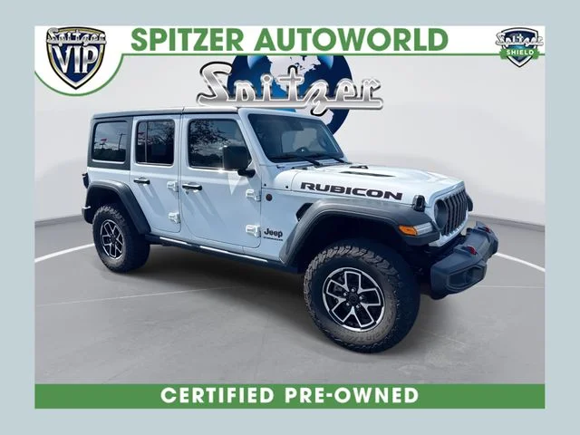 Used 2025 White Jeep Rubicon image 1