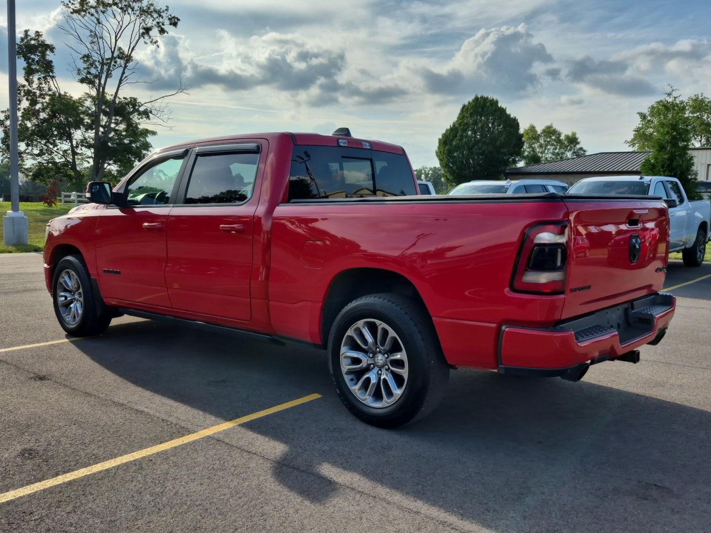 Used 2019 Flame Red Ram Sport image 7
