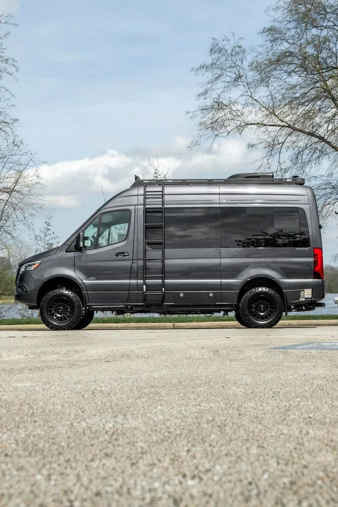 New 2026 Tenorite Gray Metallic Midwest Automotive Designs FD2 w/ Dual Rear Bench Overland Package, 540AH, Solar and 2.5KW Cummins Onan Generator image 150