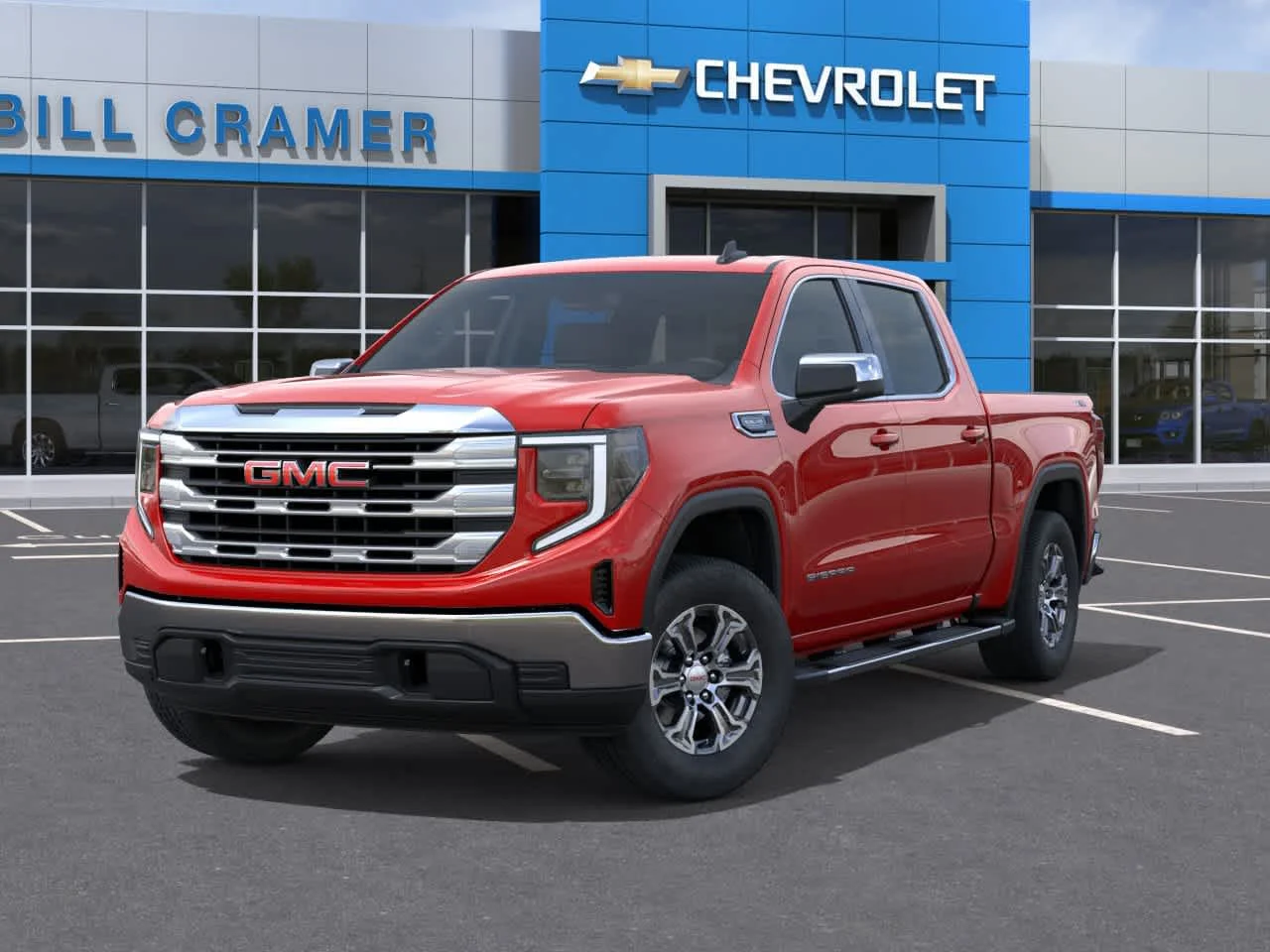 New 2026 Cardinal Red GMC SLE image 6