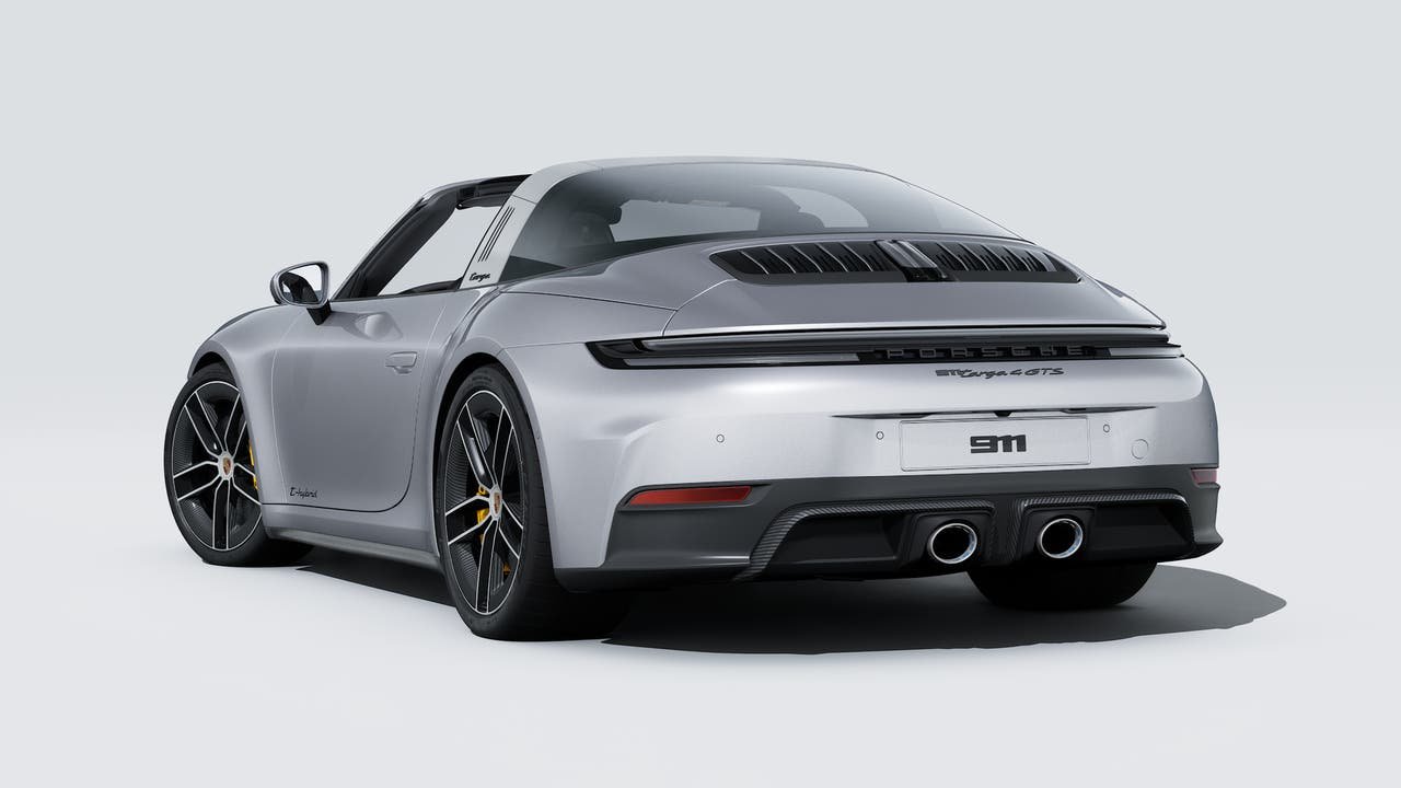 New 2026 GT Silver Metallic Porsche Targa 4 GTS image 3