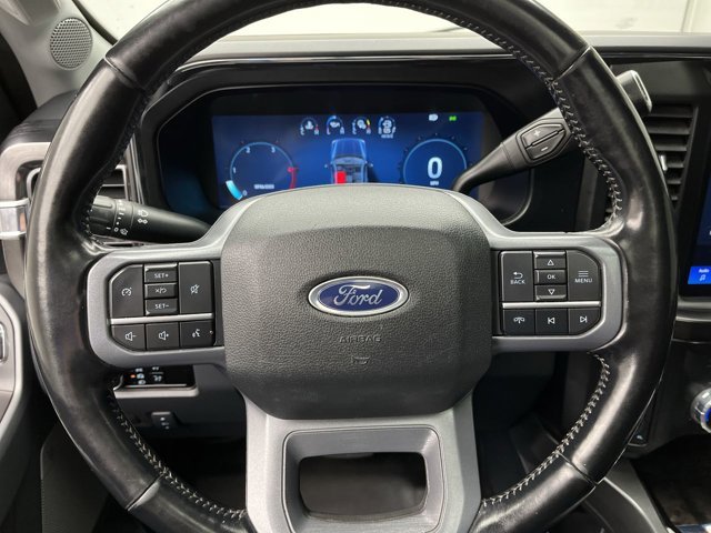 Used 2023 Carbonized Gray Metallic Ford LARIAT image 19