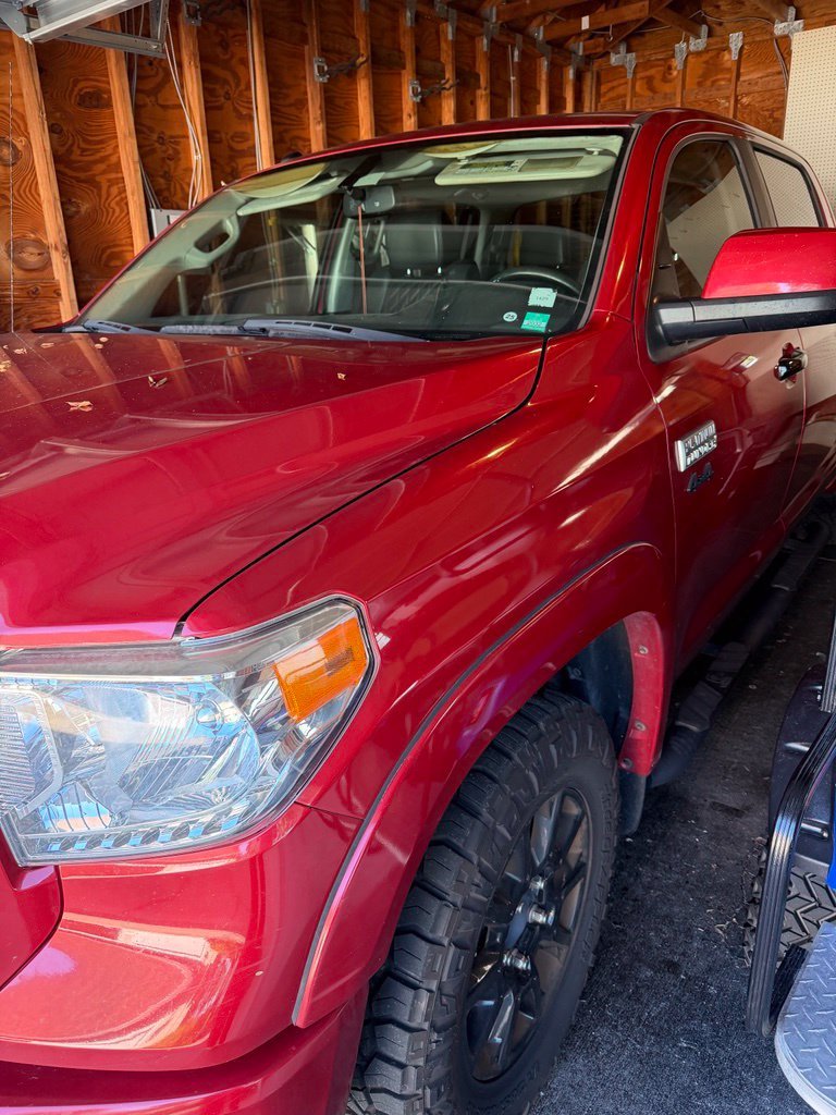Used 2014 Red Toyota Platinum image 2