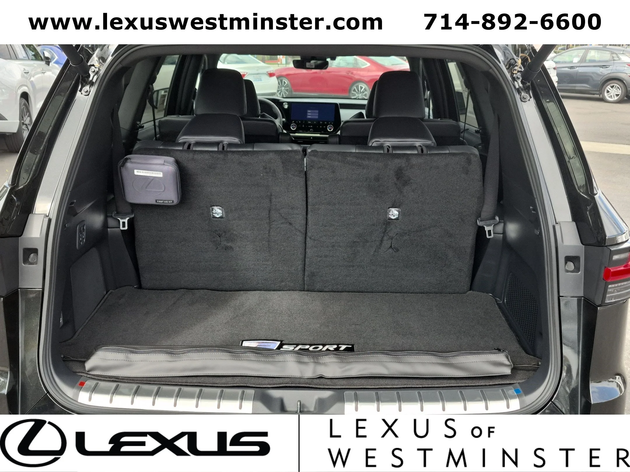 New 2026 Caviar Lexus TX 500h F SPORT PERFORMANCE PREMIUM AWD image 8