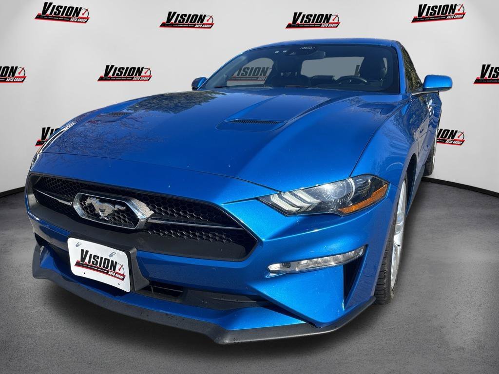 Used 2021 Blue Ford EcoBoost Premium image 1