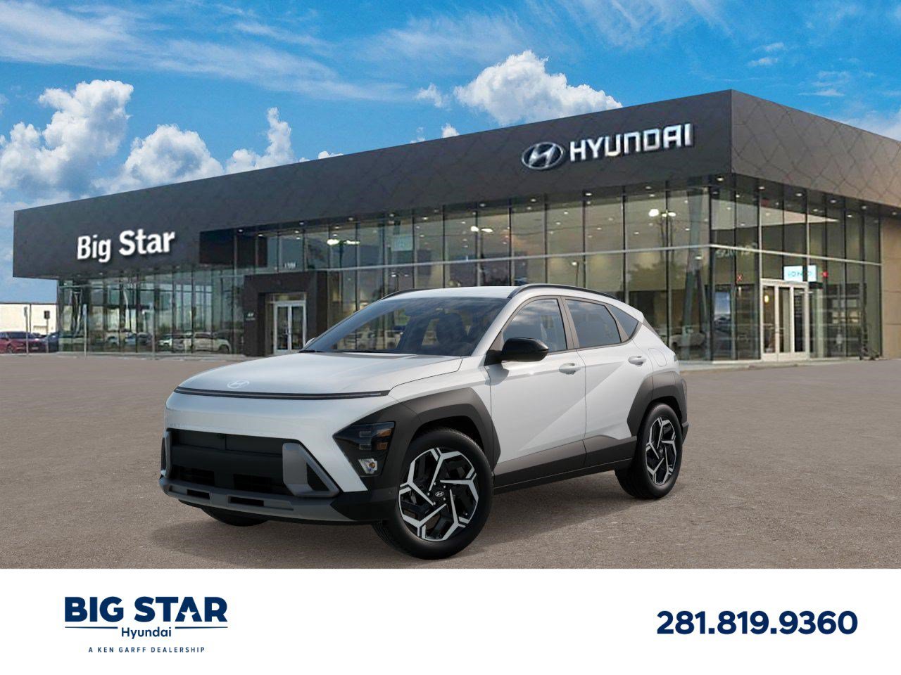 New 2026 Atlas White Hyundai SEL Premium FWD image 1