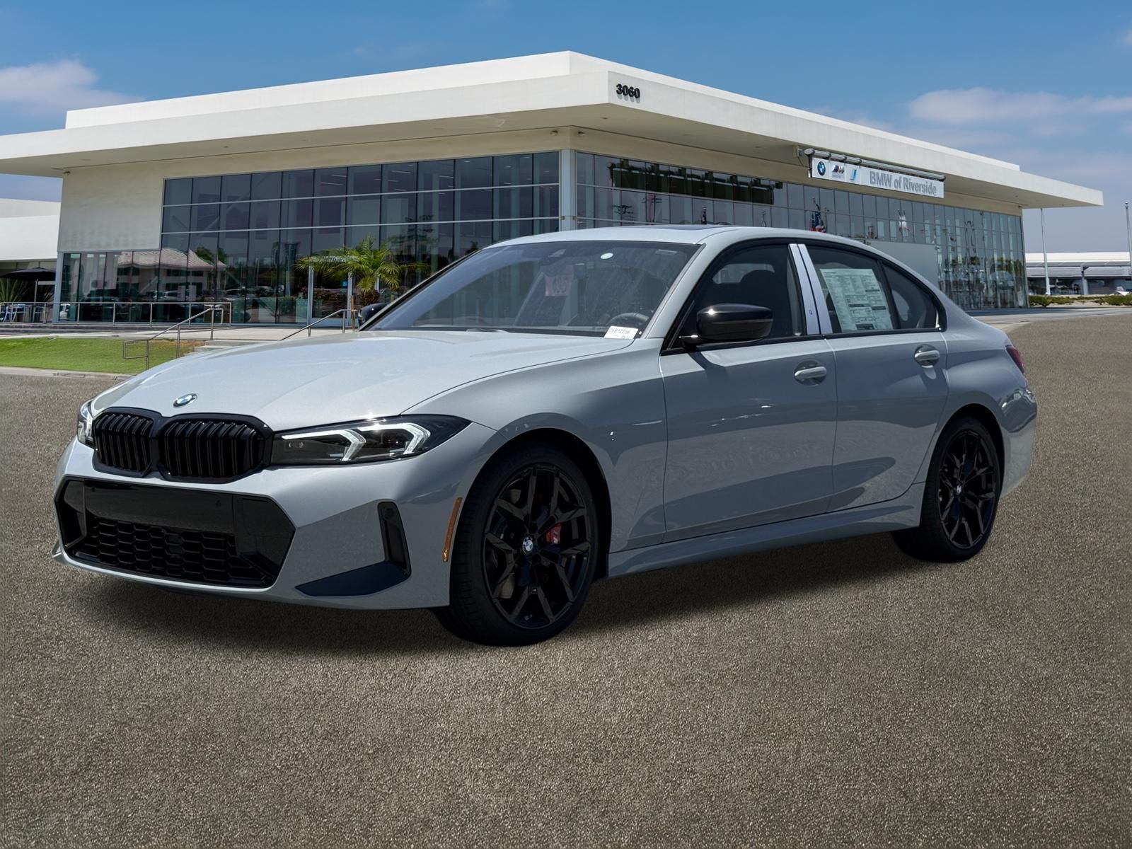 New 2026 Brooklyn Grey Metallic BMW 330i image 4