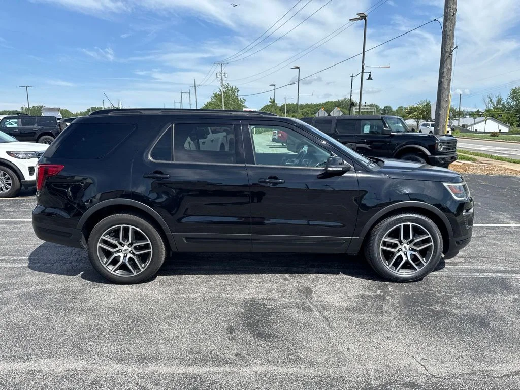 Certified 2018 Ford Explorer Sport with VIN 1FM5K8GT3JGC53011 for sale in Huron, OH