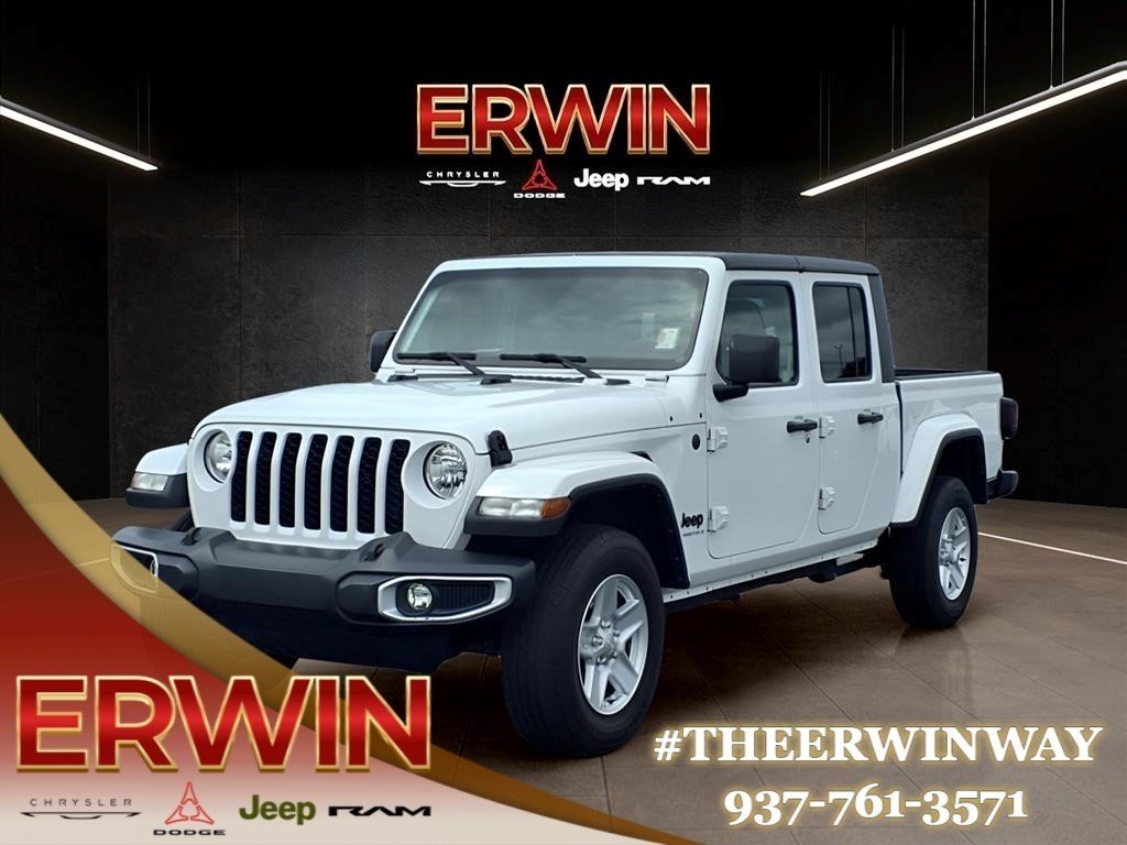 Used 2023 Bright White Clear Coat Jeep Sport S image 8