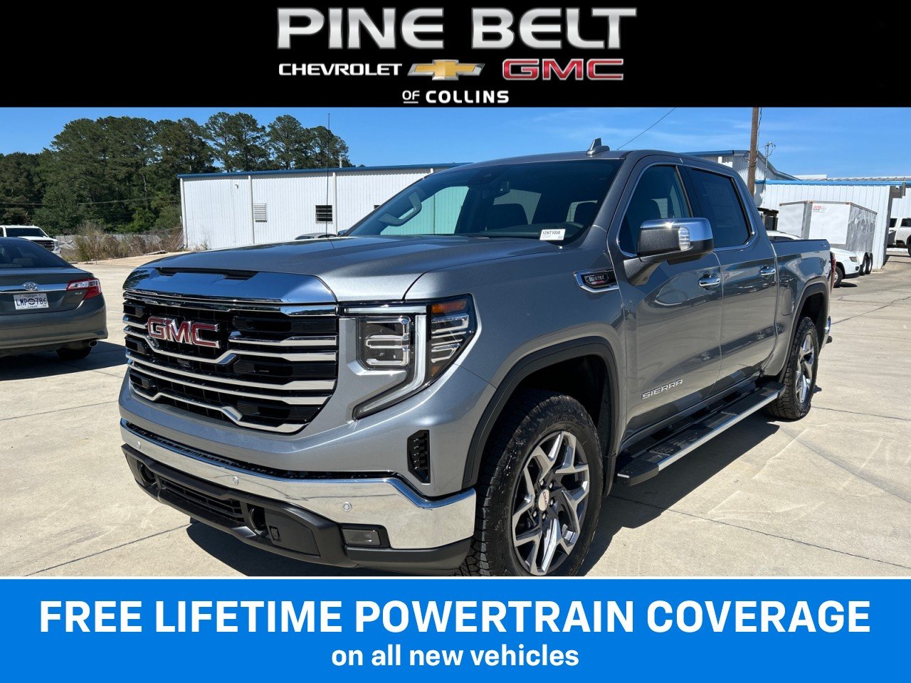 New 2026 Sterling Metallic GMC SLT image 1
