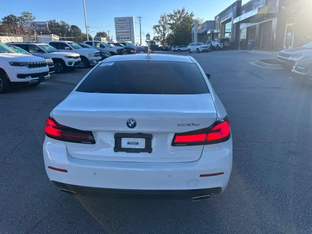 Used 2023 White BMW 530e iPerformance image 4