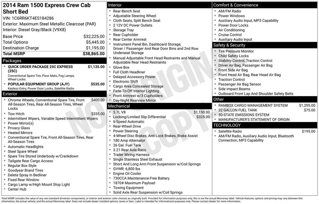 Used 2014 Gray Ram Express image 9