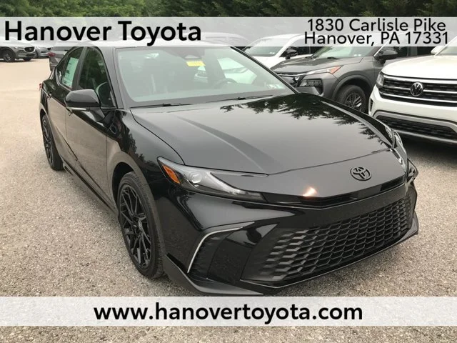 New 2026 Midnight Black Metallic Toyota SE image 1