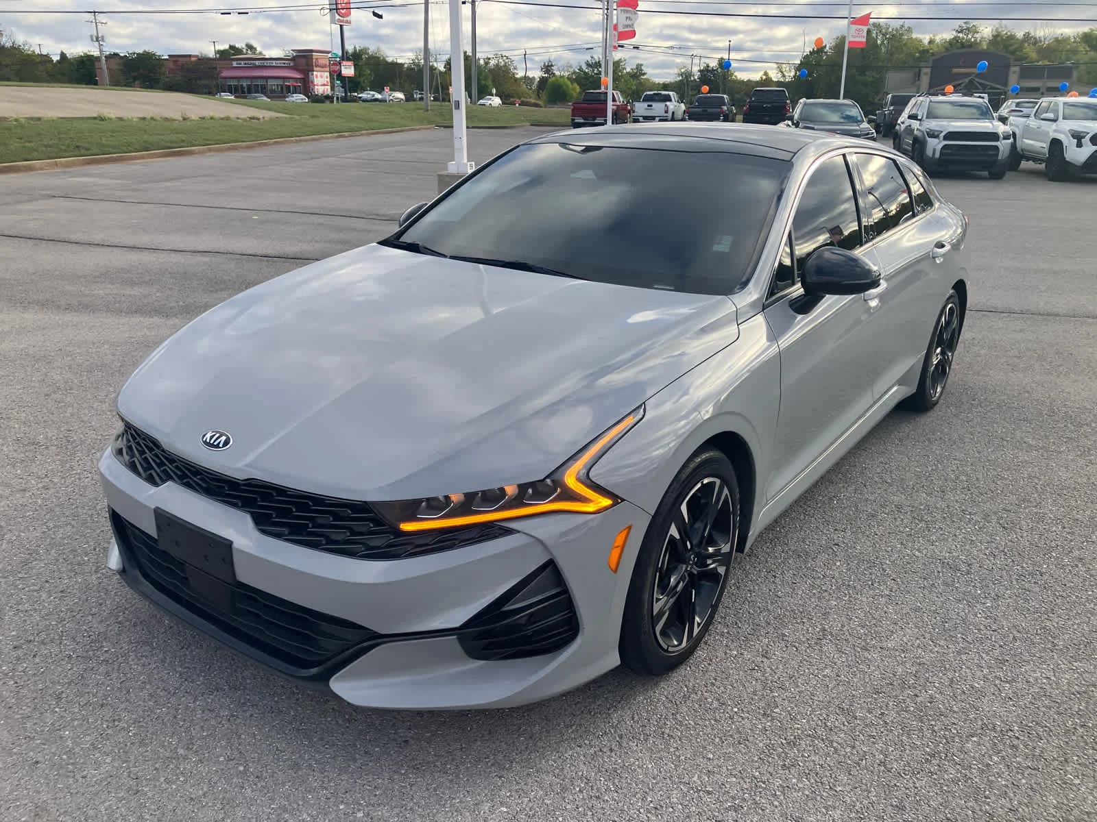 Used 2021 Wolf Gray Kia GT-Line image 3