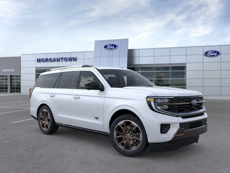 New 2026 Star White Metallic Tri-Coat Ford King Ranch image 7