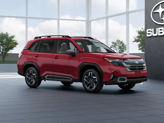 New 2026 CRIMSON RED PEARL Subaru Limited image 1
