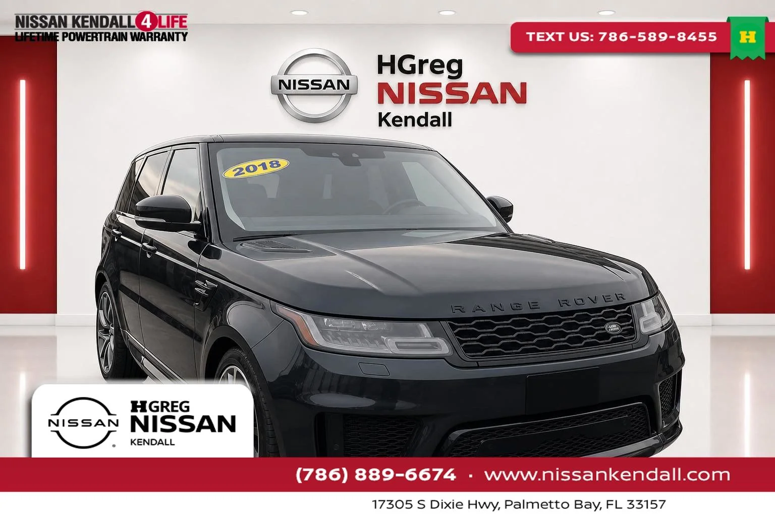 Used 2018 Gray Land Rover HSE Dynamic image 1