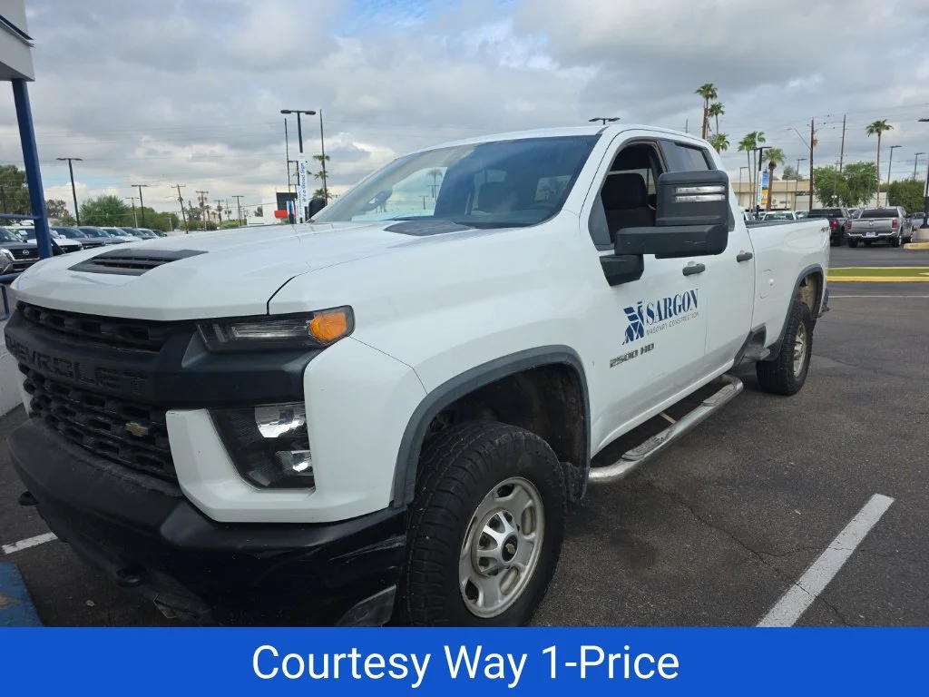 Used 2021 White Chevrolet Work Truck image 10